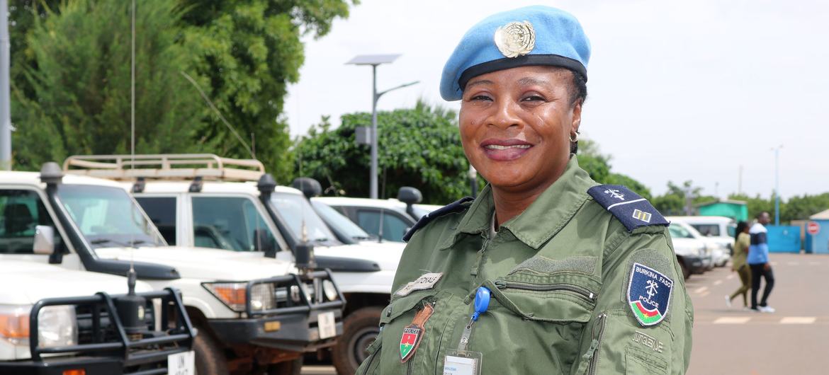 La policière de l’année 2022, selon les Nations Unies : C’est la Burkinabé Alizeta Kaboré Kinda de la Minusma
